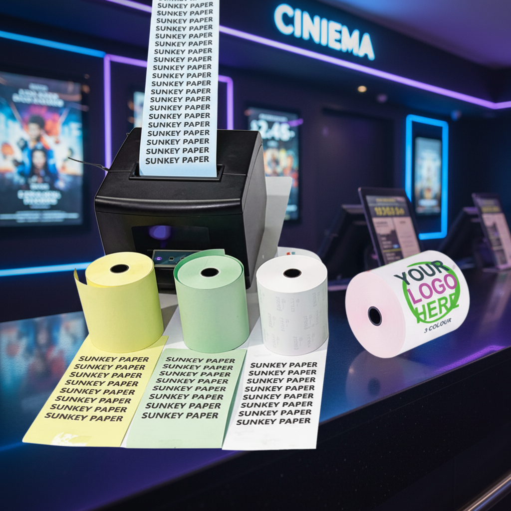 Thermal Paper for Supermarket Bank Vending Machine