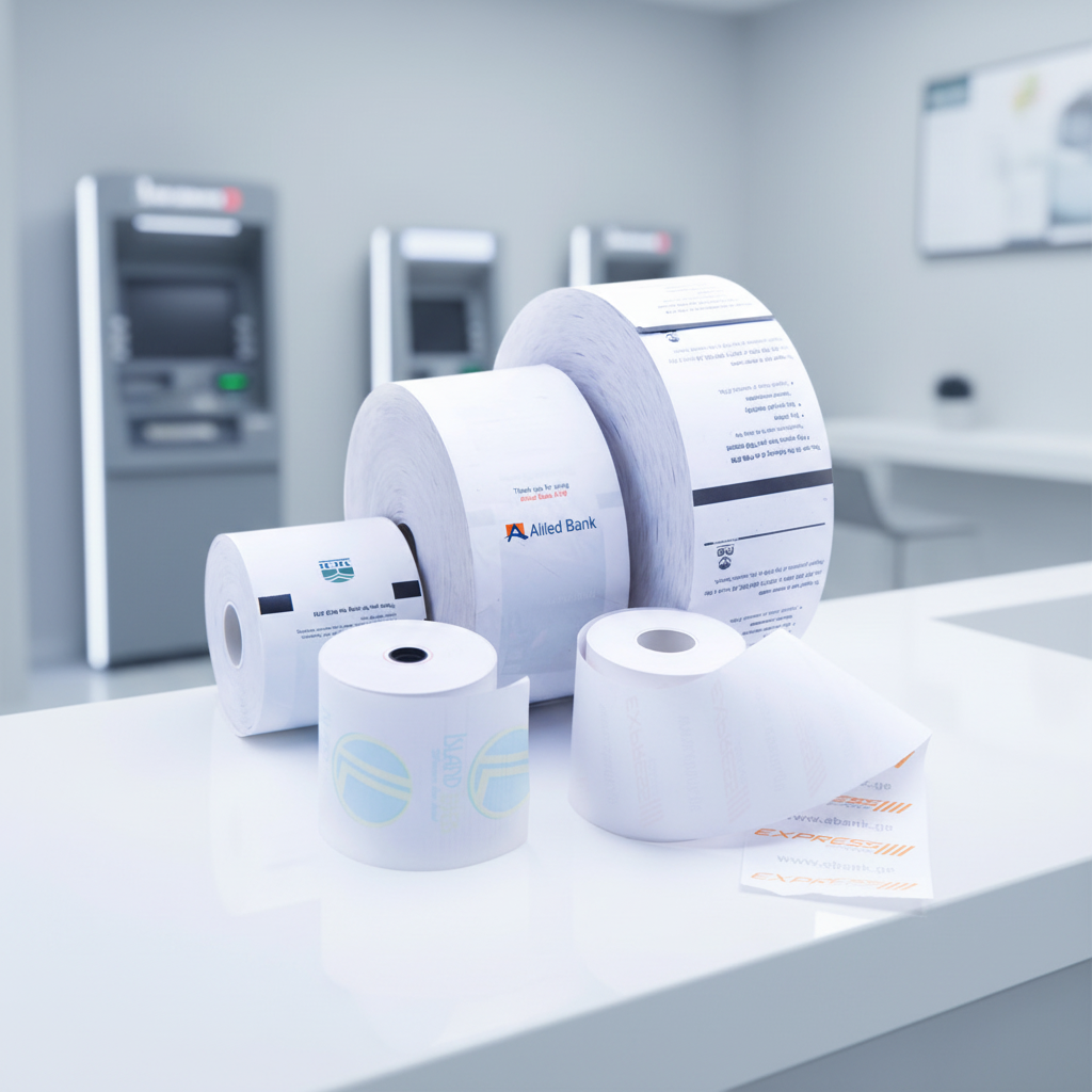 Thermal Paper Roll ATM Pos Receipt Cash Register